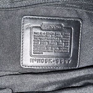 This is a practically vintage coach bag brand new from the factory never used